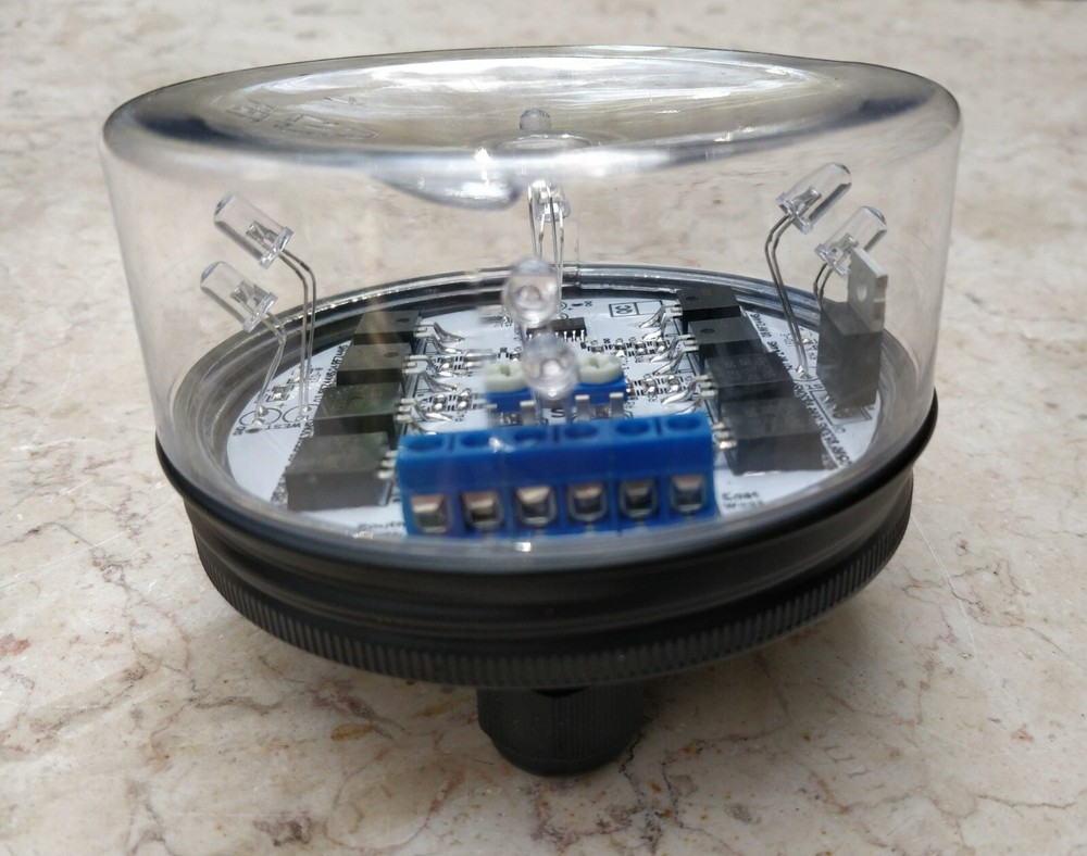 Jar Dome Enclosure Dual Single Axis PV Solar Sun Tracking 12VDC DIY Controller