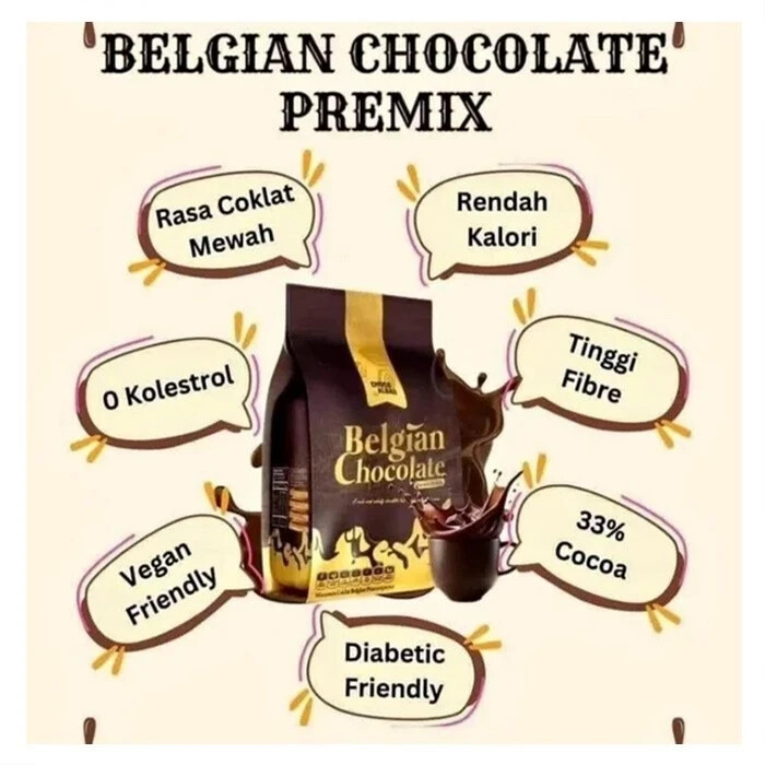 BELGIAN CHOCOLATE DRINK❗Malaysia viral drinks
