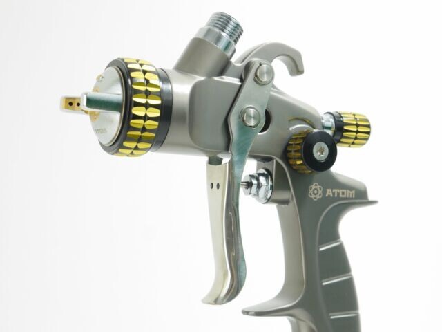 ATOM X20 LVLP Auto Paint Spray Gun – Gravity Feed Kit + GunBudd