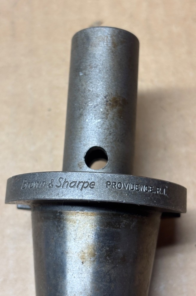 BROWN & SHARPE 5/8" End Mill Tool Holder - 719-438 No. 45 - Threaded - NICE