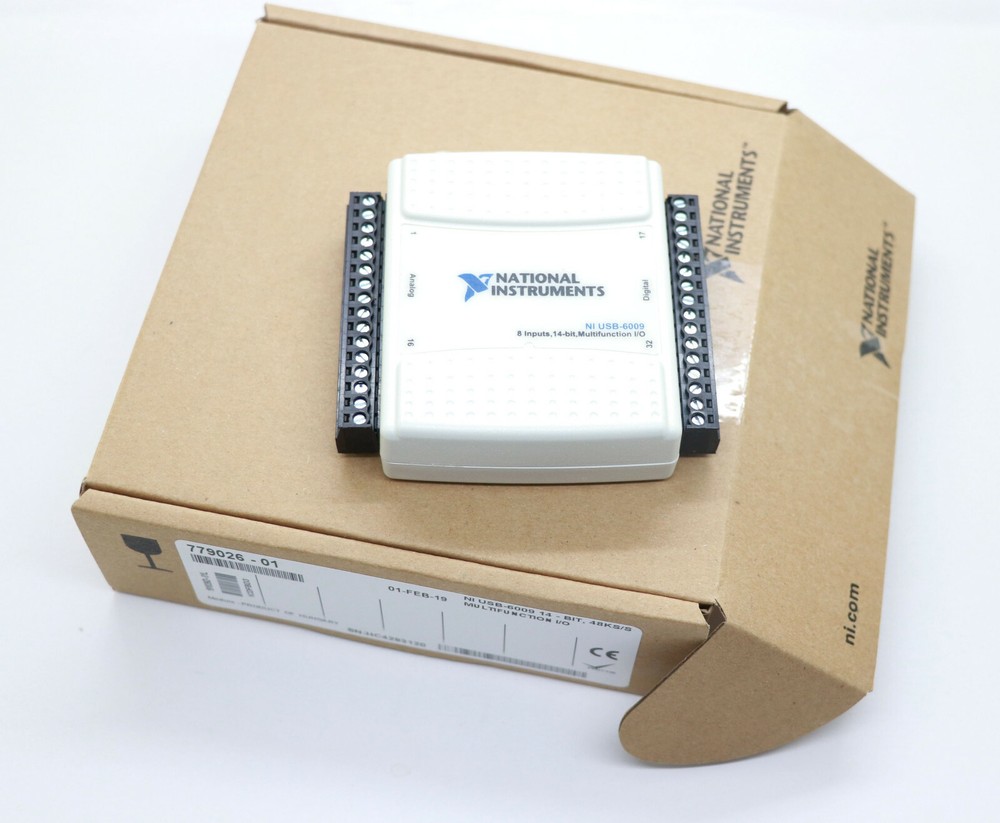 1pc USB-6009 USB Data Acquisition Card Multifunction USB DAQ 779026-01