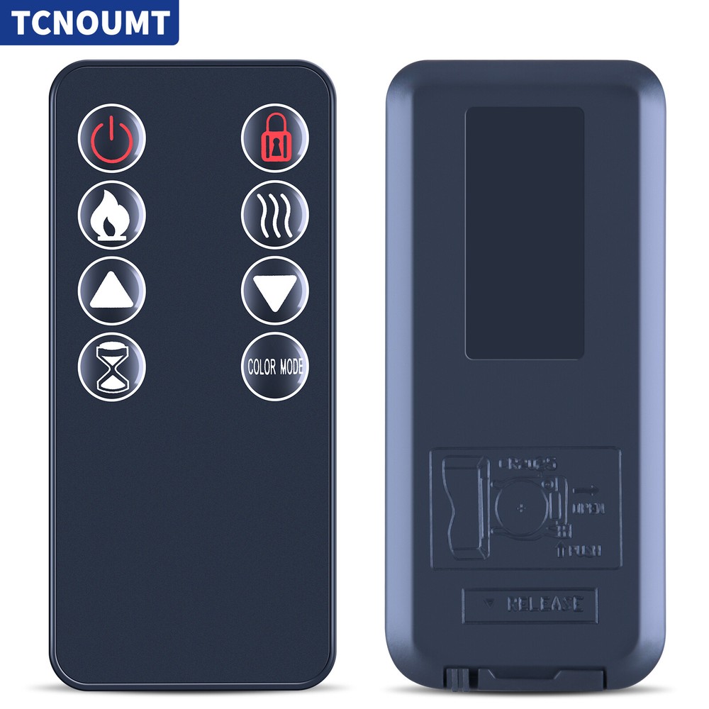 Replacement Remote Control For Various Brand Recessed Mounted Electric Fireplace