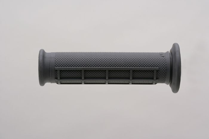 Renthal G112 ATV Handlebar Grips - Medium, Half Waffle, Grey