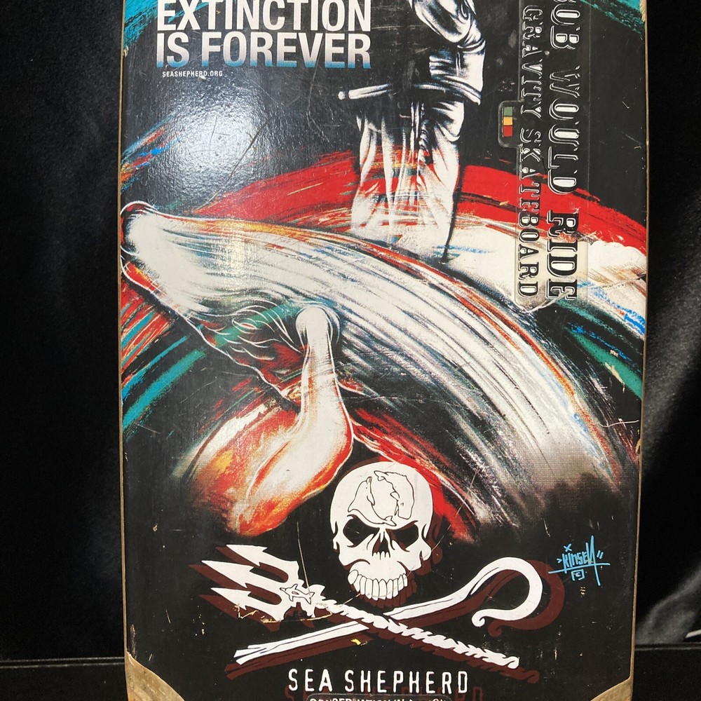 sector 9 skateboard 27” Deck sea shepherd