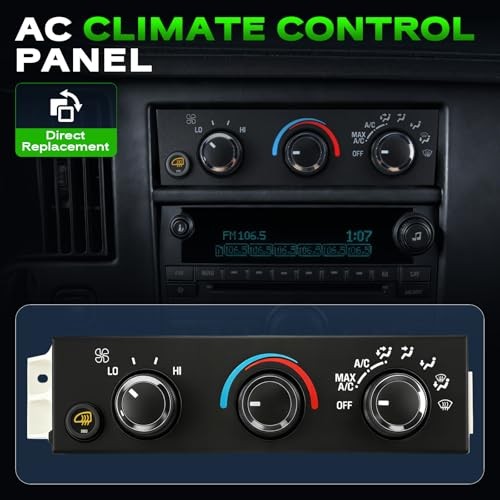 AC Heater Climate Control Module Panel Fit for Chevy/Chevrolet Express