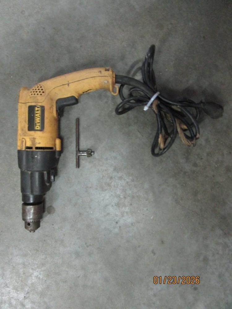 DeWalt DW505 1/2” VSR Hammer Drill – Tested Working