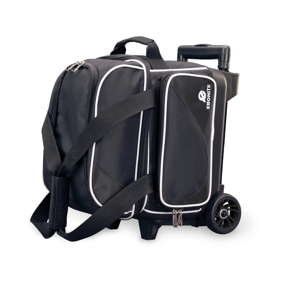 Ebonite Transport Single Roller, 1 Ball Wheeled Bowling Bag