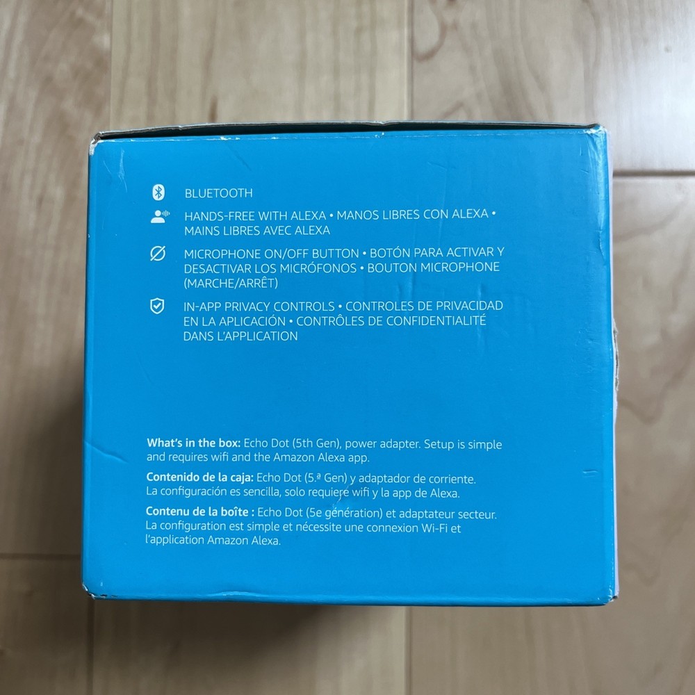 Amazon Echo Dot 5th Gen. Smart Speaker - Charcoal