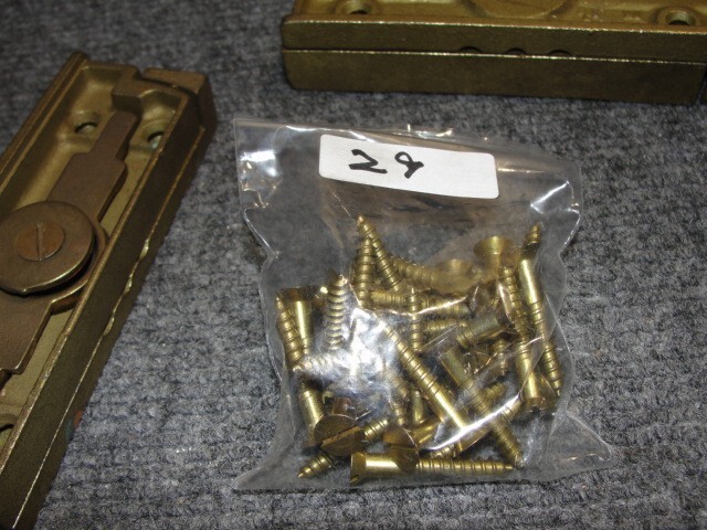 CORBIN Four Sets 1-1/4" Cast Iron Sash Or Transom Centers 3320
