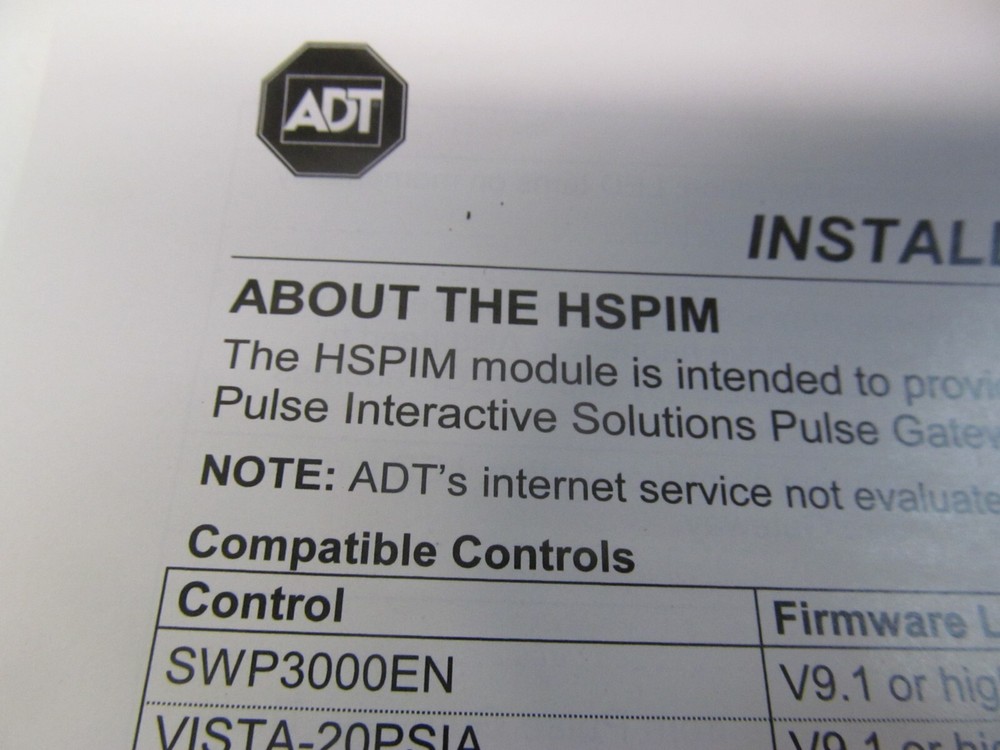 (NEW IN BOX) Honeywell HSPIM Security Panel Interface Module Pulse