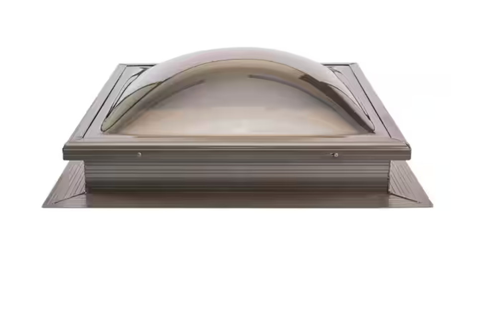 Gordon Skylight 22-1/4" x 22-1/4" Fixed Bronze Fixed Self Flashing Skylight