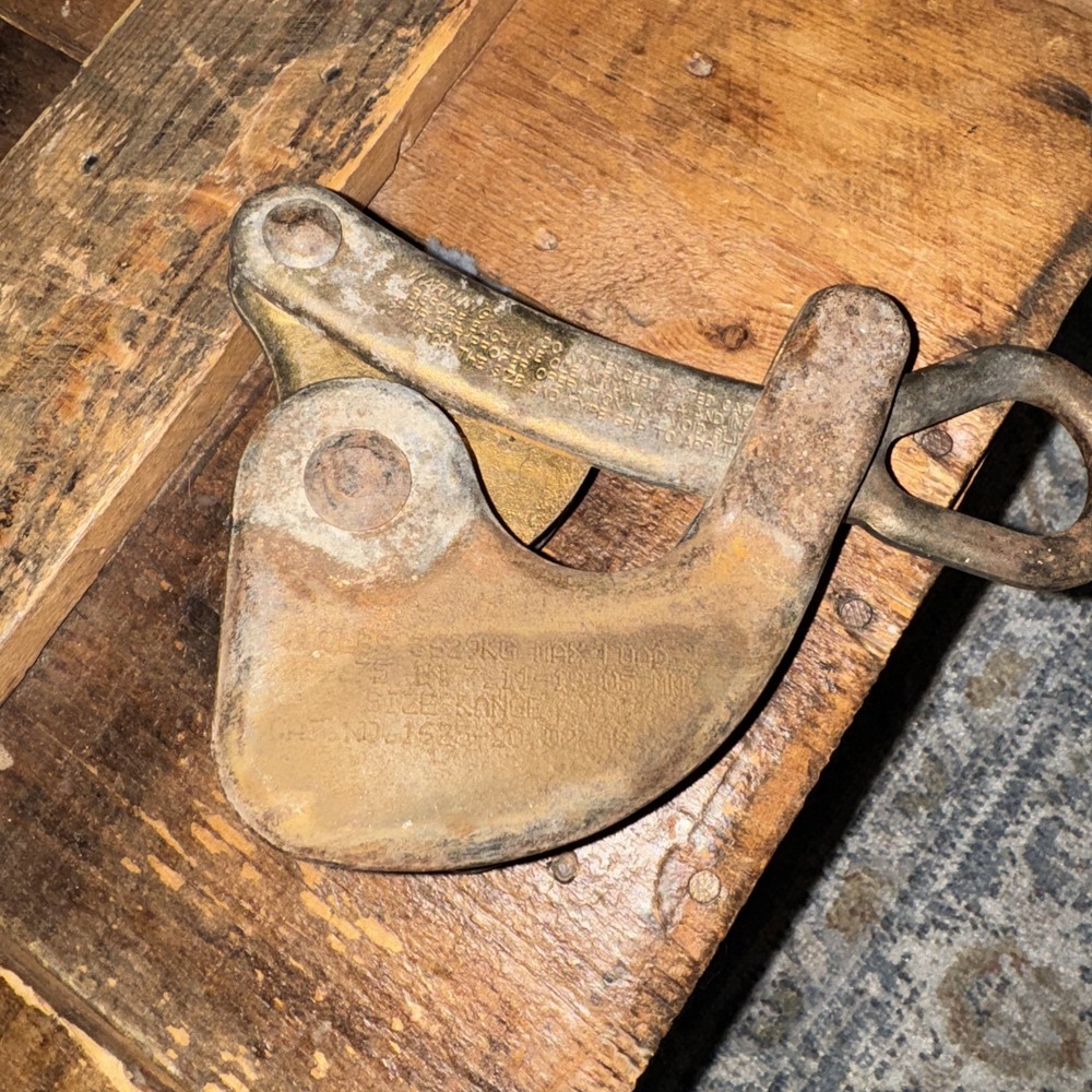 Vintage Klein Heavy Duty Wire Cable Puller/Gripper