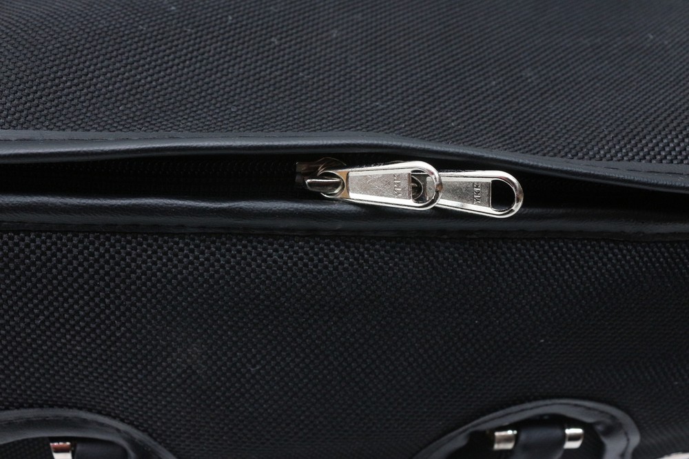 Protable Viola Case Oxford Durable Red Padding Strong Waterproof Black