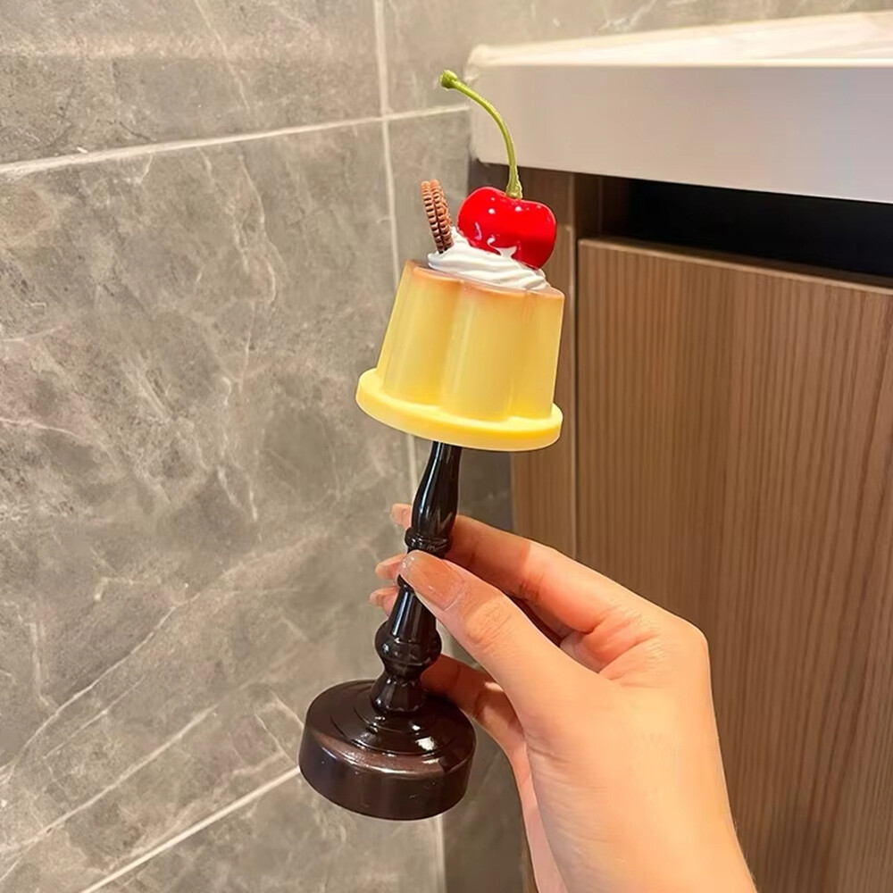 Cute Pudding Mini Night Light Bedside Table Lamp Bar Desktop Ornament Gift US