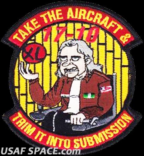 USAF SPECIALIZED PILOT TRAINING CLASS -2017-10- TAKE THE AIRCRAFT-ORIGINAL PATCH