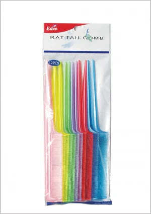 Rat Tail Comb Colored - Small (1 pc)