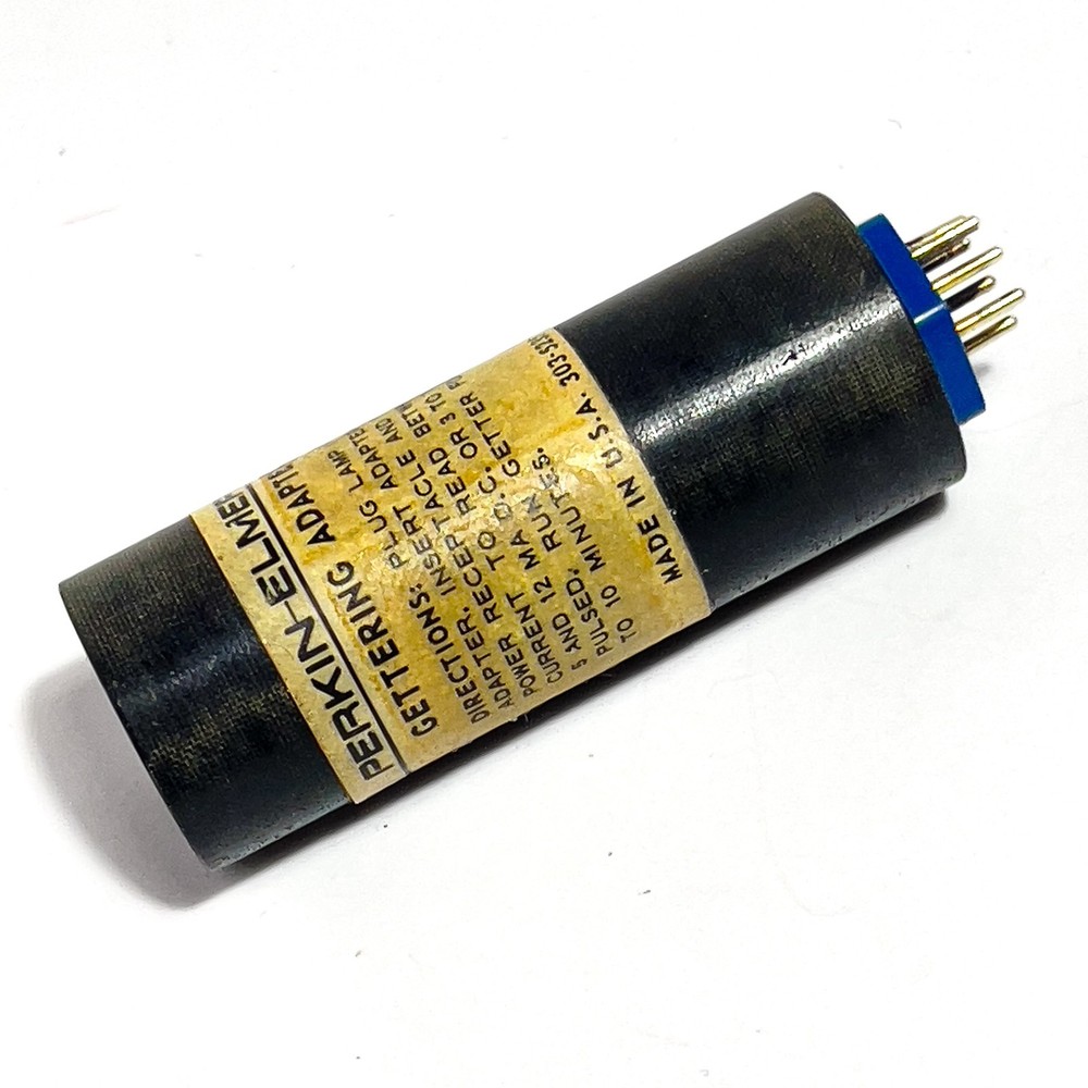 Perkin Elmer Non-Coded Lamp Plug Adapter B015-6094 Getter Activation Module Vtg