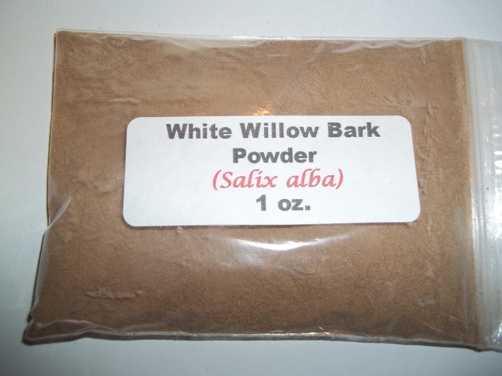 1 oz. White willow bark powder (Salix alba)
