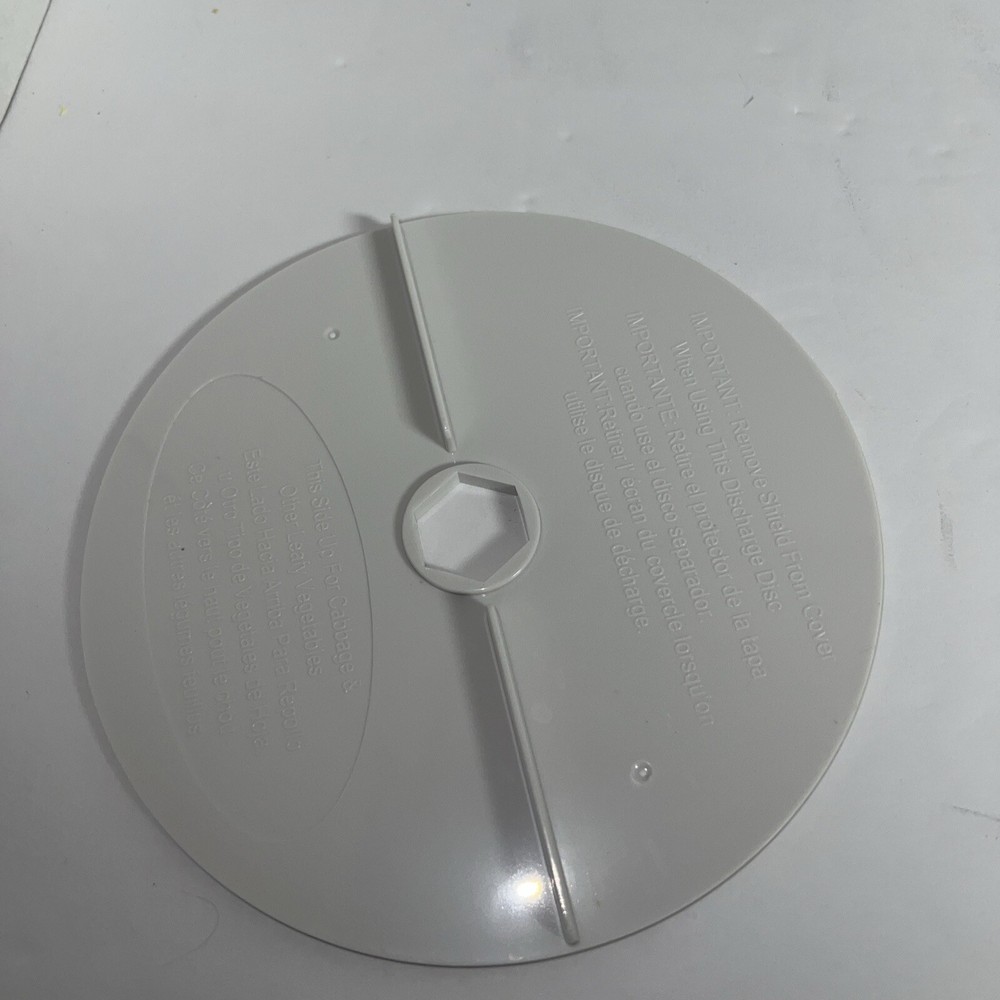 BLACK and DECKER Quick n Easy food processor FP1445 replacement DISK COVER