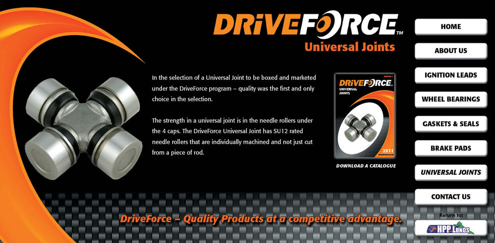 RUJ3002 Universal Joint Driveforce