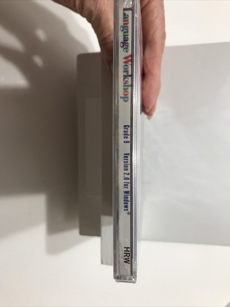 Language Workshop Interactive Multimedia Software Grade 9 (CD-ROM) NEW