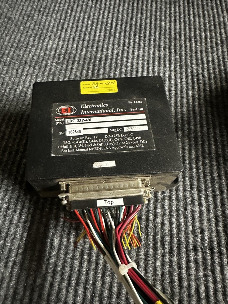 Electronics international, Inc. CGR-30 Eis