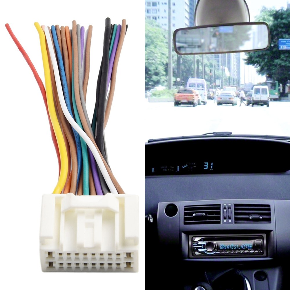 Radio Cable Adapter ABS+copper Wire High Quality For Outlander 2007-2014