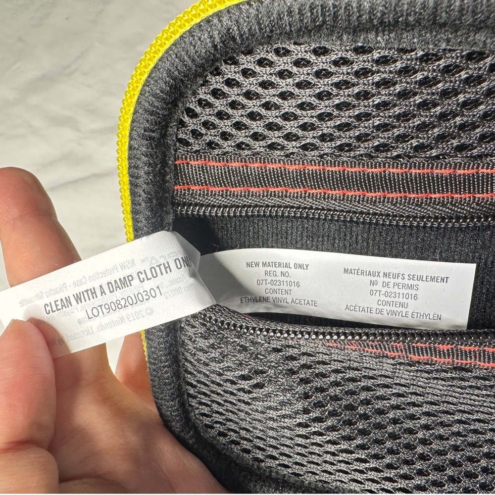 Pikachu Silhouette Nintendo Switch Case Raised Epoxy Design Game Storage