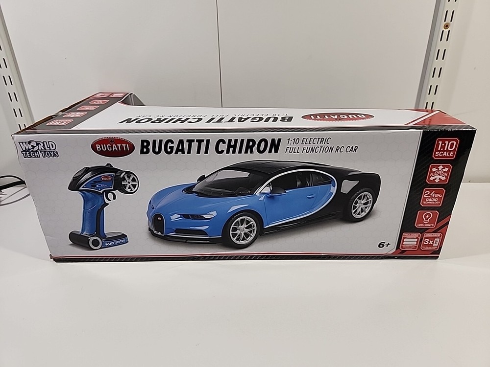 WORLD TECH TOYS Bugatti Chiron - 1:14 Scale Cracked Windshield