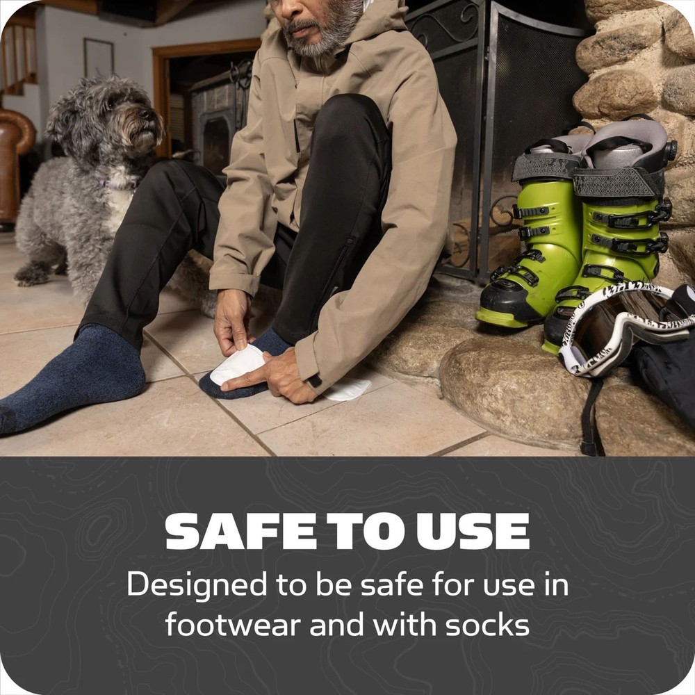 Yaktrax Adhesive Toe Warmers