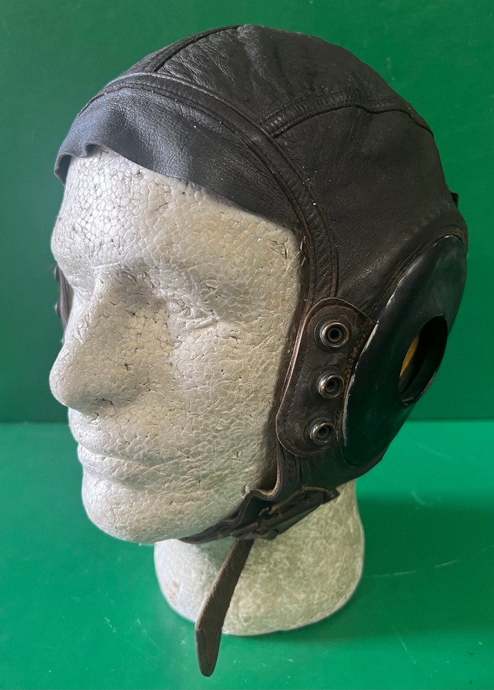 USAAF TYPE A-11 INTERMEDIATE LEATHER FLYING HELMET-