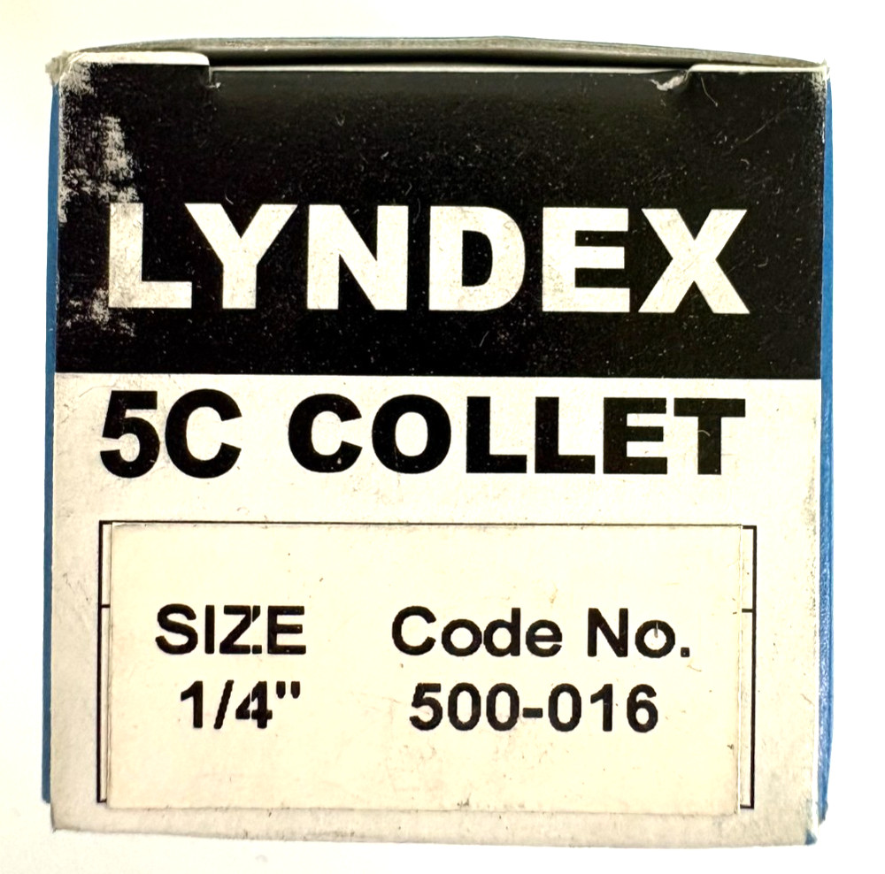 1/4" 5C ROUND COLLET LYNDEX 500-016