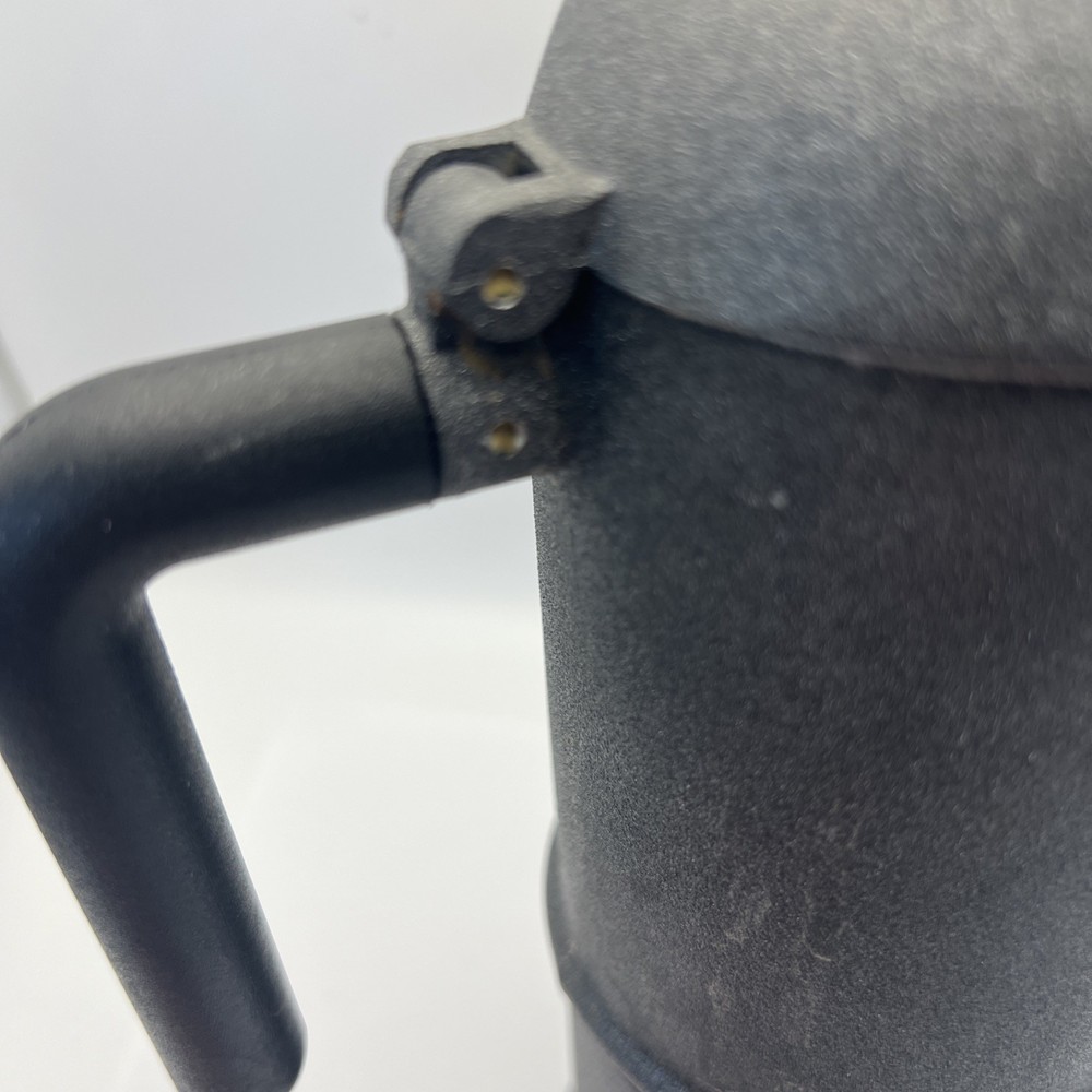 ALESSI? Espresso Maker Machine POSTMODERN Coffee Cast Black Aluminum