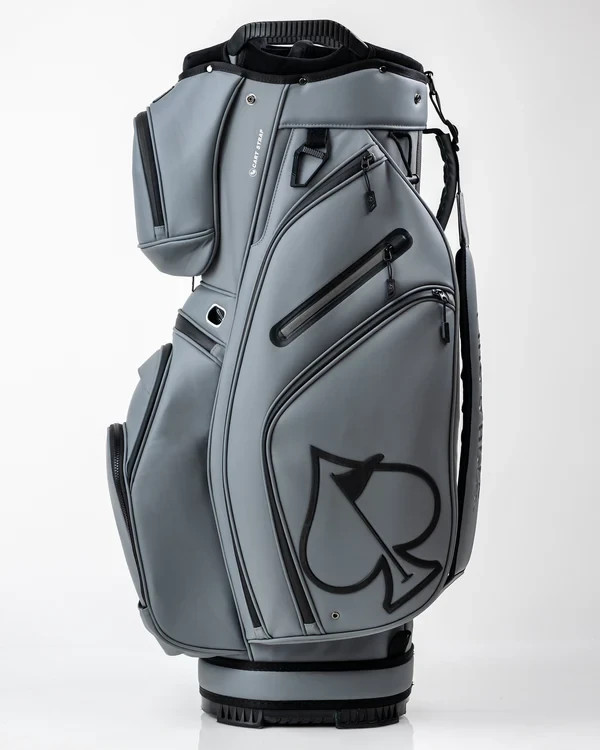 Player Preferred™  Pins & Aces 15-Way Cart Bag - Flat Ash