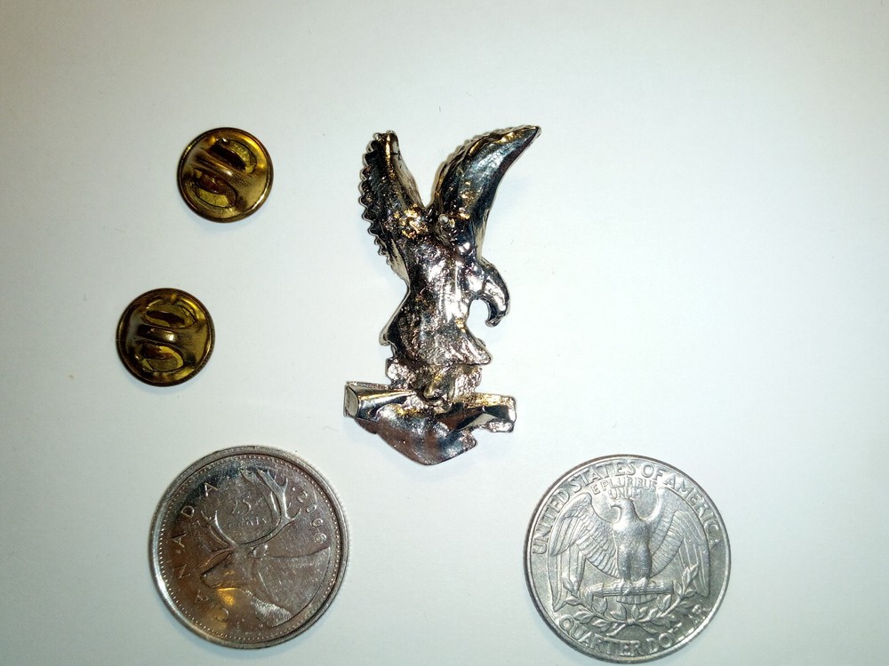 1970s HONDA Motorcycle Eagle Lapel Hat Pin