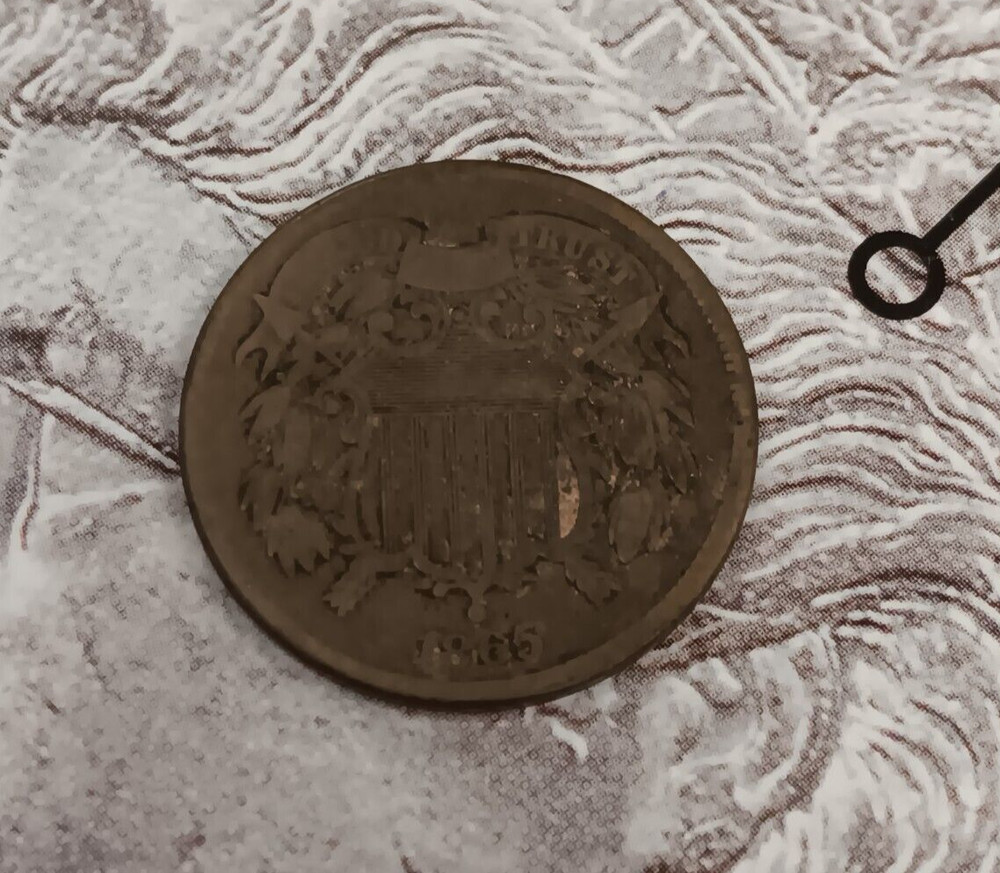 1865 2 CENT PIECE TP-4623