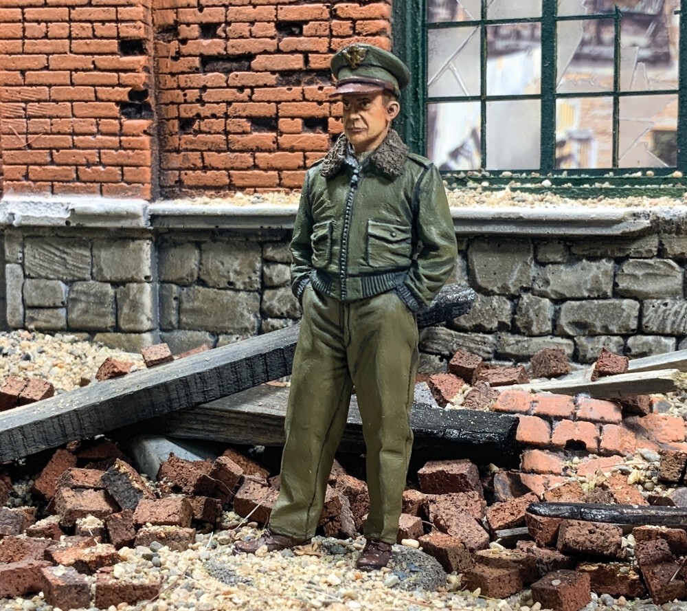 BRITAINS MUSEUM COLLECTION 10116 U.S. GENERAL DWIGHT D. EISENHOWER