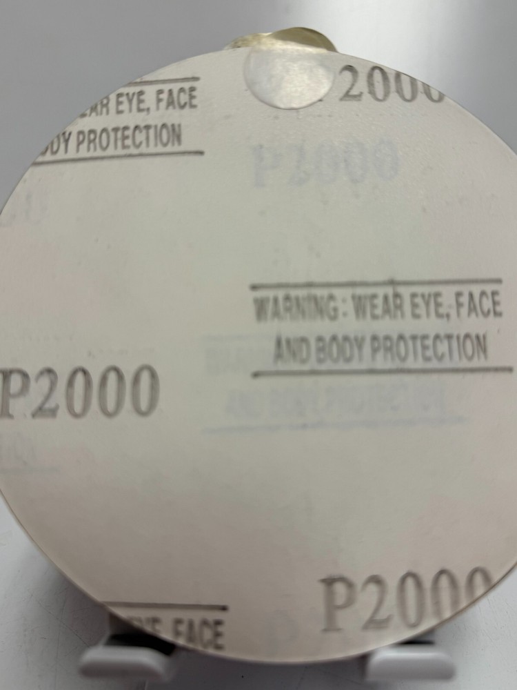 PERFORMANCE PLUS PSA TABBED 5" DISC, 2000 GRIT, 100 DISC PER BOX, NEW
