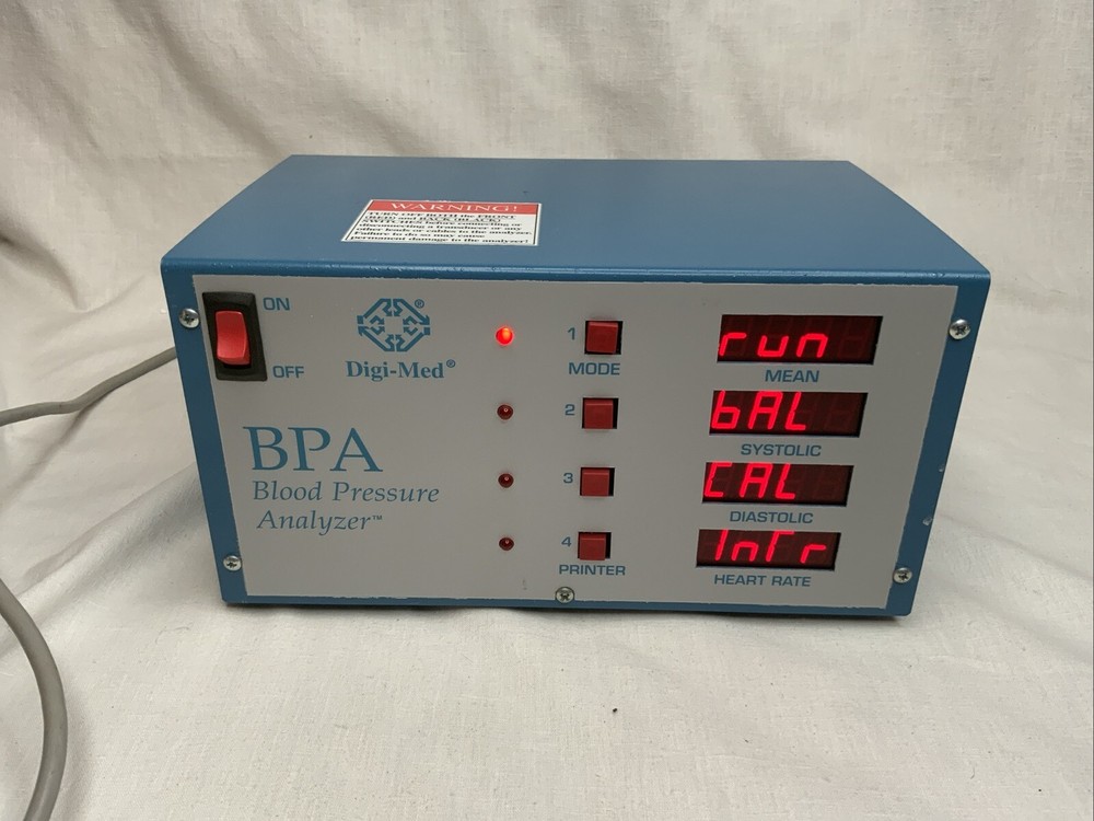 DIGI-MED BLOOD PRESSURE ANALYZER BPA