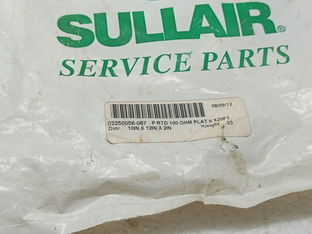 GENUINE SULLAIR TEMPERATURE SENSOR 02250058-087