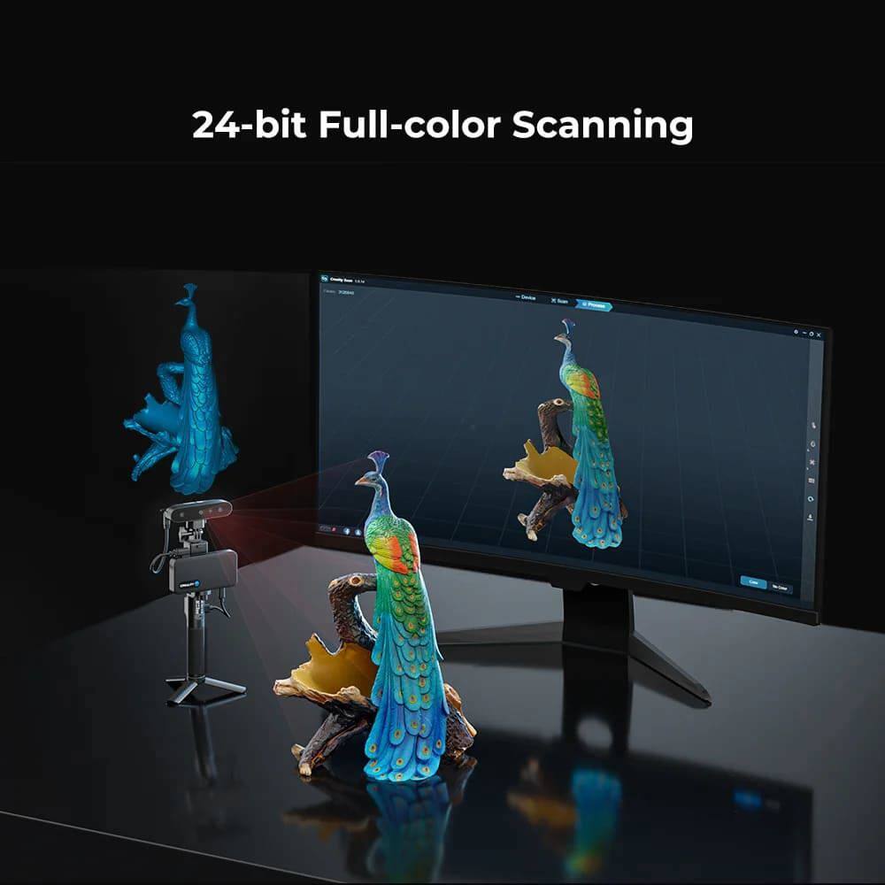 Creality Ferret Pro 3D Scanner 24Bit Full-Color Scan for Windows/Mac/iOS/Android