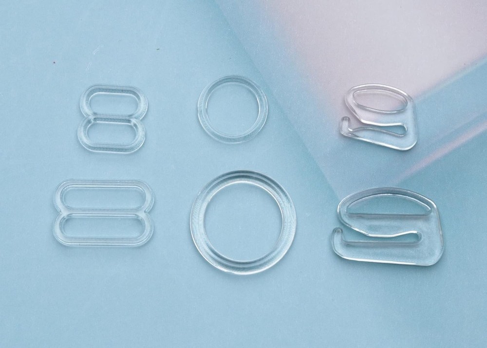 Sowaka 120 Pcs Bra Strap Hooks Nylon Multi Size Sewing Halter Bikini Bathing...