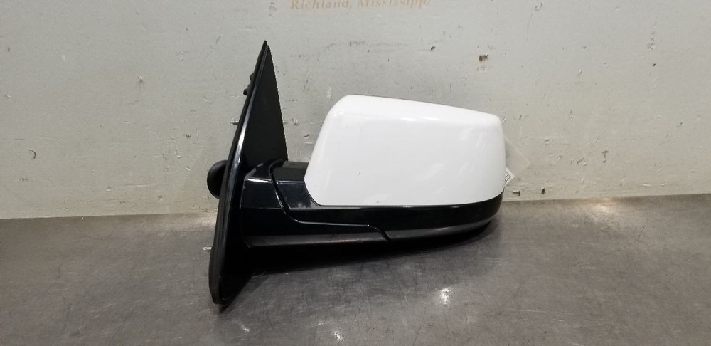 15 GMC YUKON POWER EXTERIOR SIDE VIEW MIRROR LEFT DRIVER WHITE