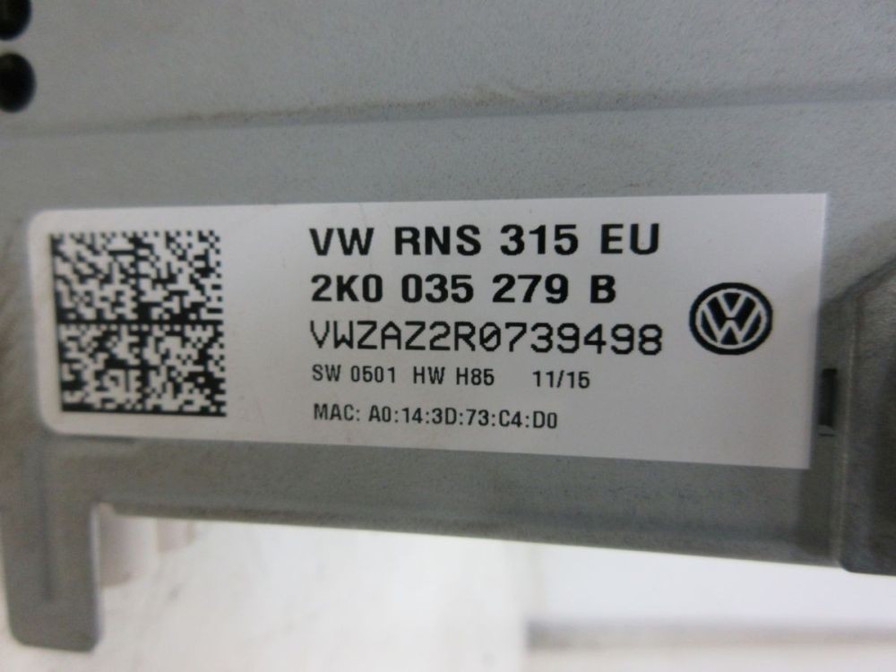 Radio/Multimedia System Code Not Available! Fit