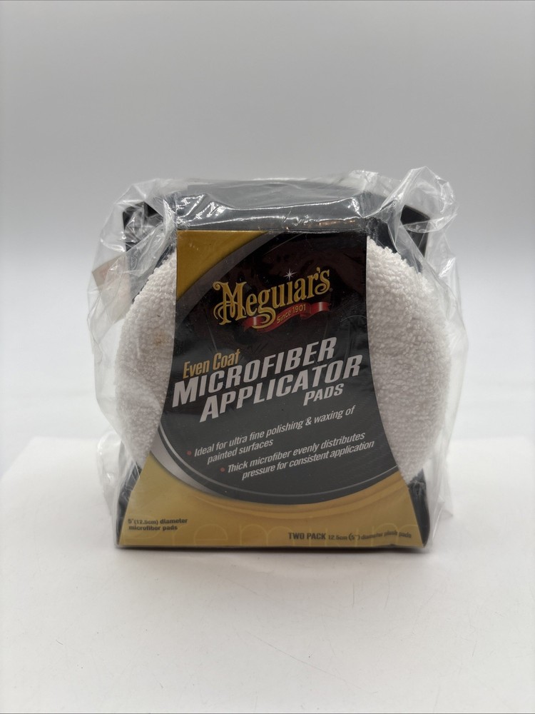Meguiar's  Even Coat - Microfiber Applicator Pads - Spugna microfibra 12.7cm