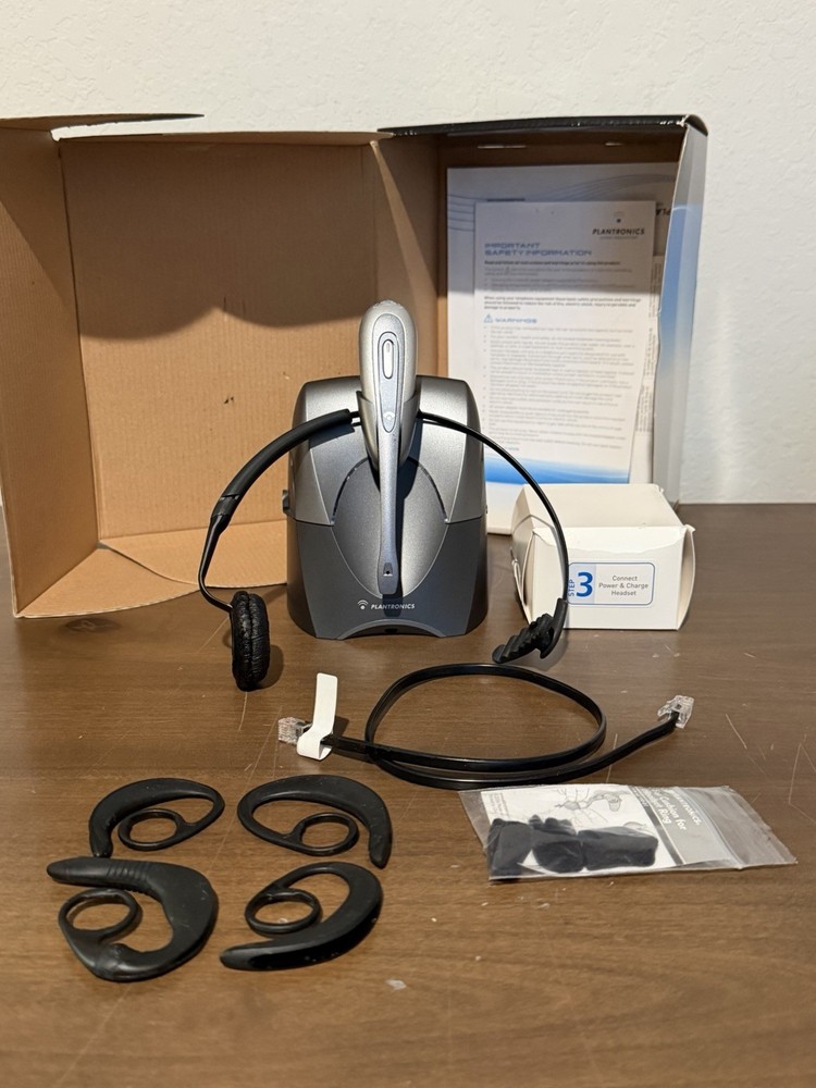 Plantronics CS55 Ear-Hook Headset Gray