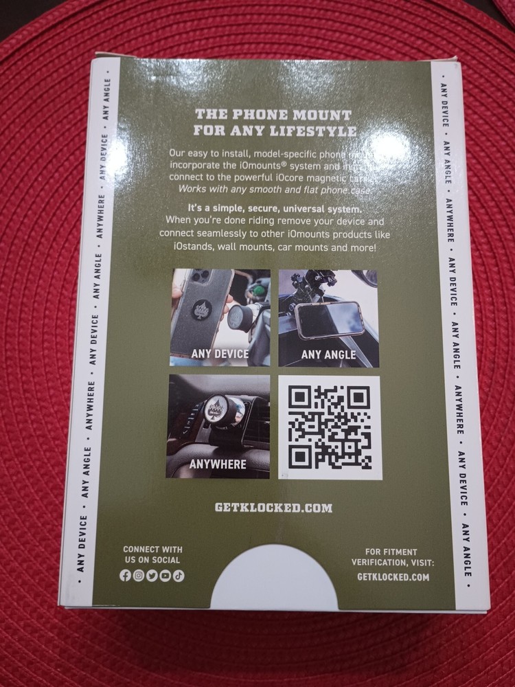 KLOCK WERKS KWD-NOMAD Device Mount Nomad .5"-2.5".