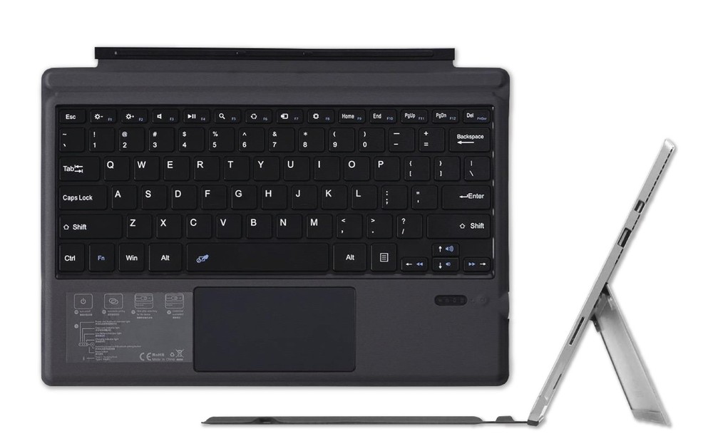 Keyboard Replacement Type Cover Trackpad Mouse for Microsoft Surface Pro 7+ 7...