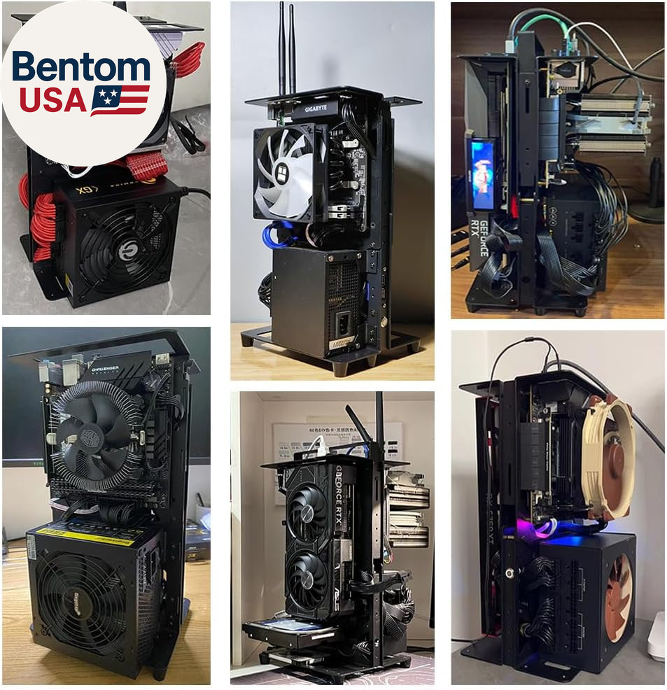 PC Creative Assembly Frame Test Bench，Diy Computer Case PC Frame Desktop Chassis