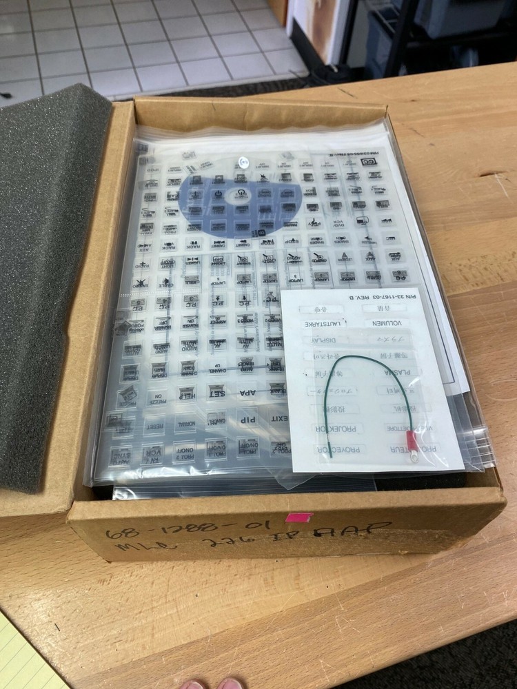 Extron MLC 226 IP AAP Media Link Controller Accessories Manual Button Tags READ!
